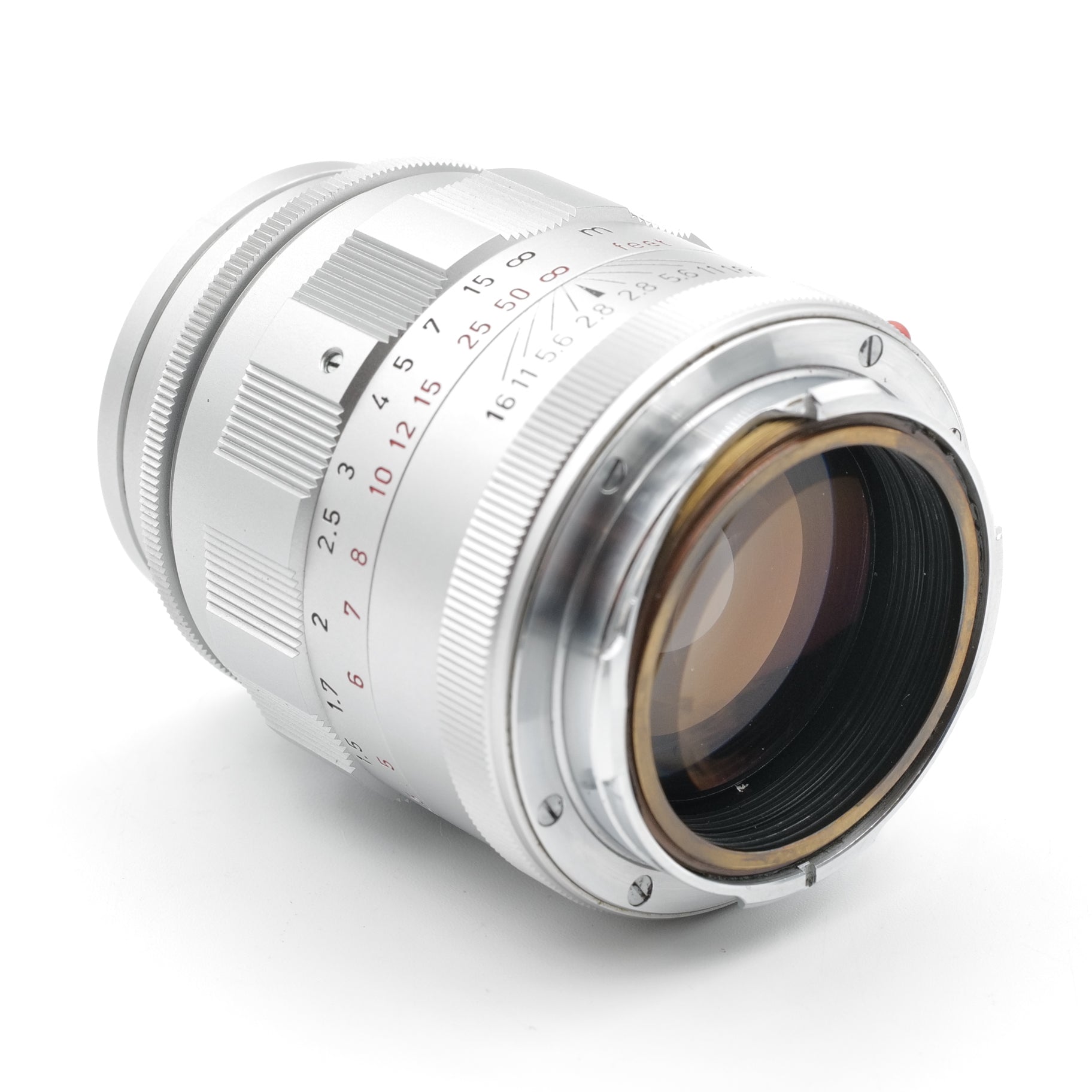その他 Leica Leitz Elmarit M 90mm f/2.8 L0157 LEITZ Leica Elmarit M 90mm F/2.8 Silver Lens Yr.1964 Germany #845