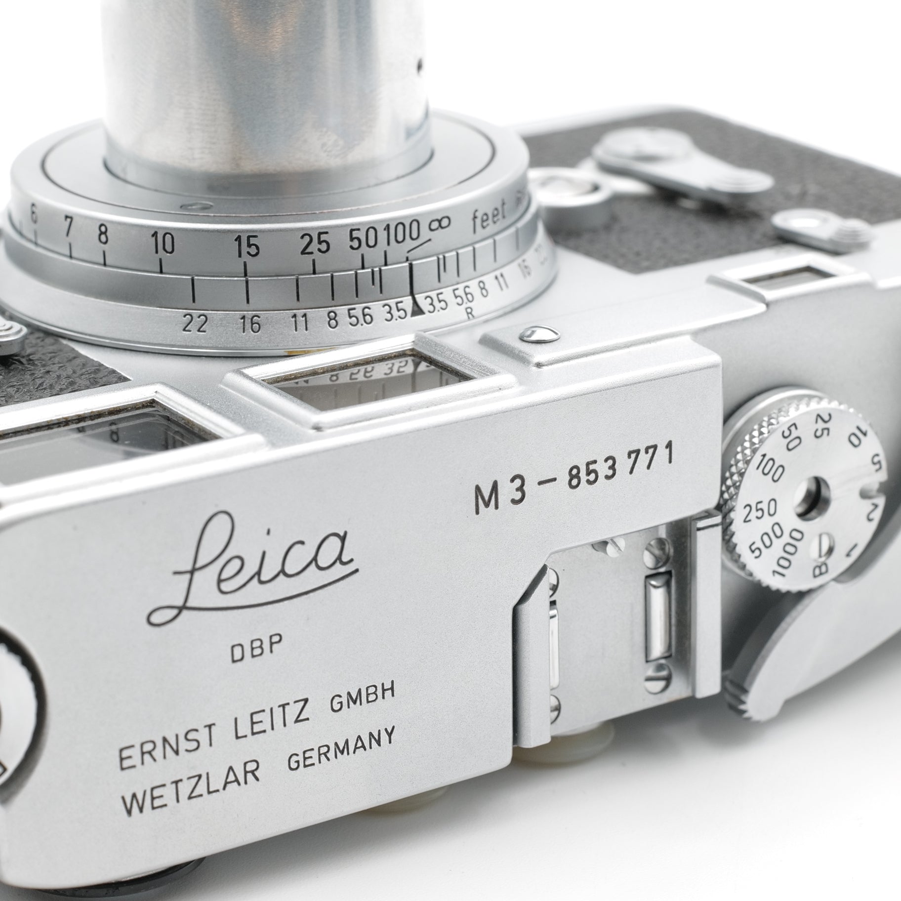 M3 D/S Body & 50mm f3.5 Elmar. 853771