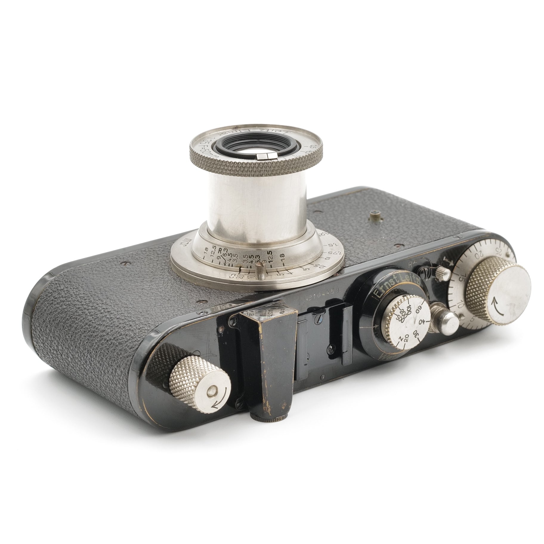 Leica Manchester UK | Standard, Black w/ Nickel Elmar 5cm f/3.5