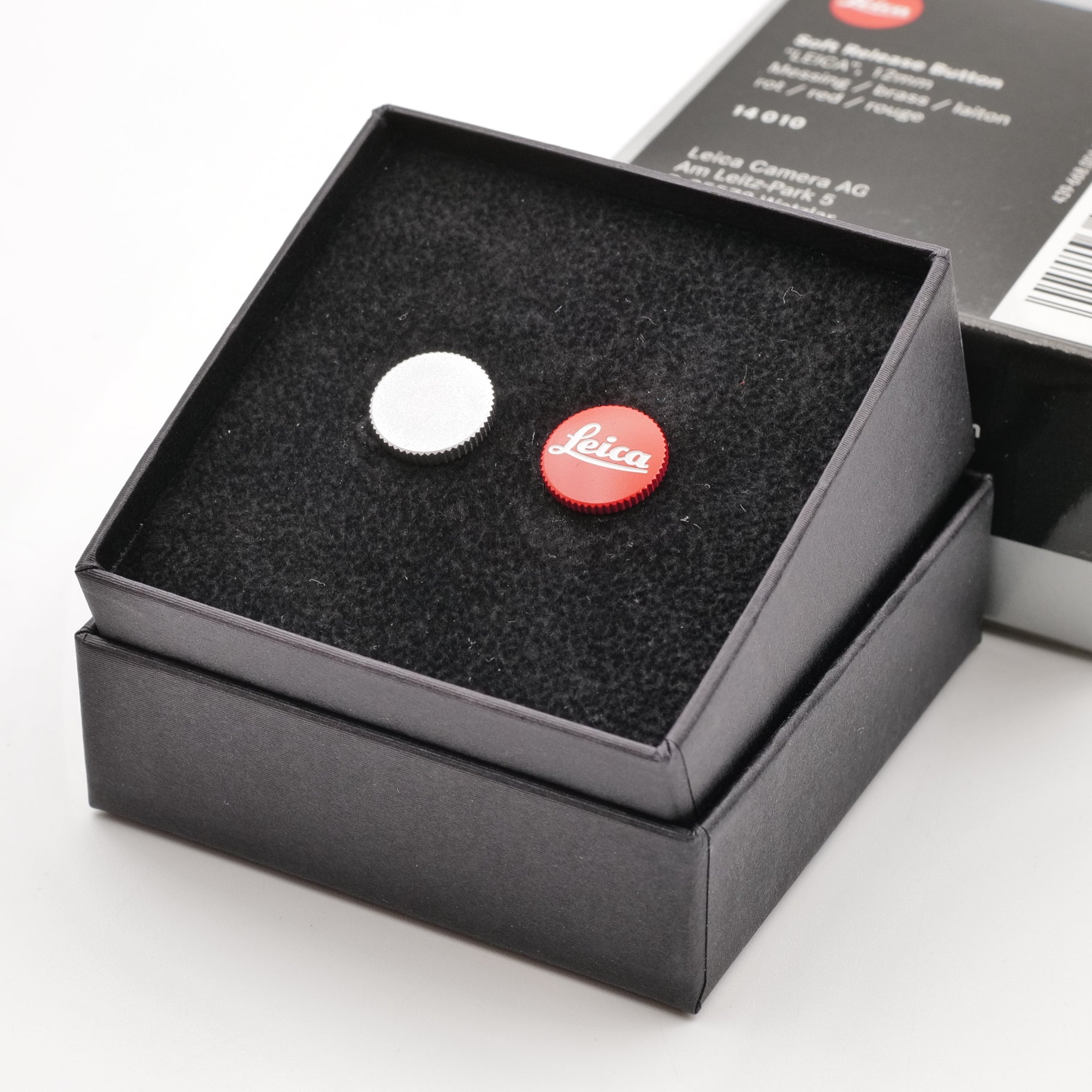 Soft Release Button, 12mm, Red