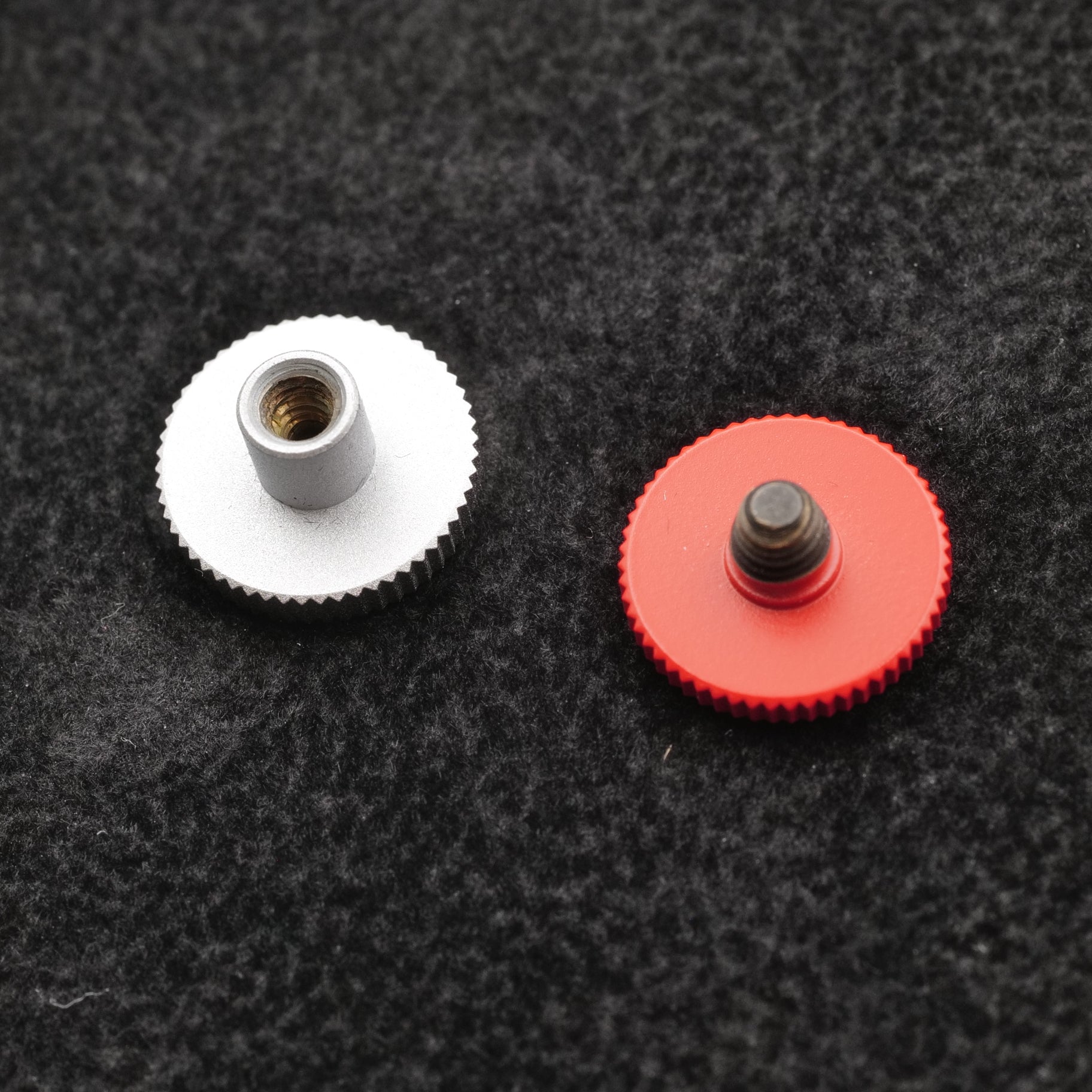 Soft Release Button, 12mm, Red