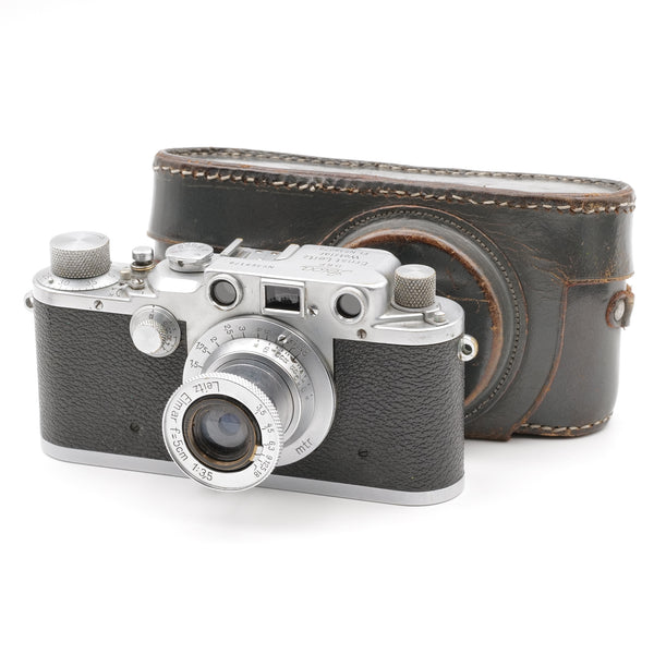 Pre Owned Leica IIIc 369178 + 50mm f/3.5 (Luftwaffen Eigentum)