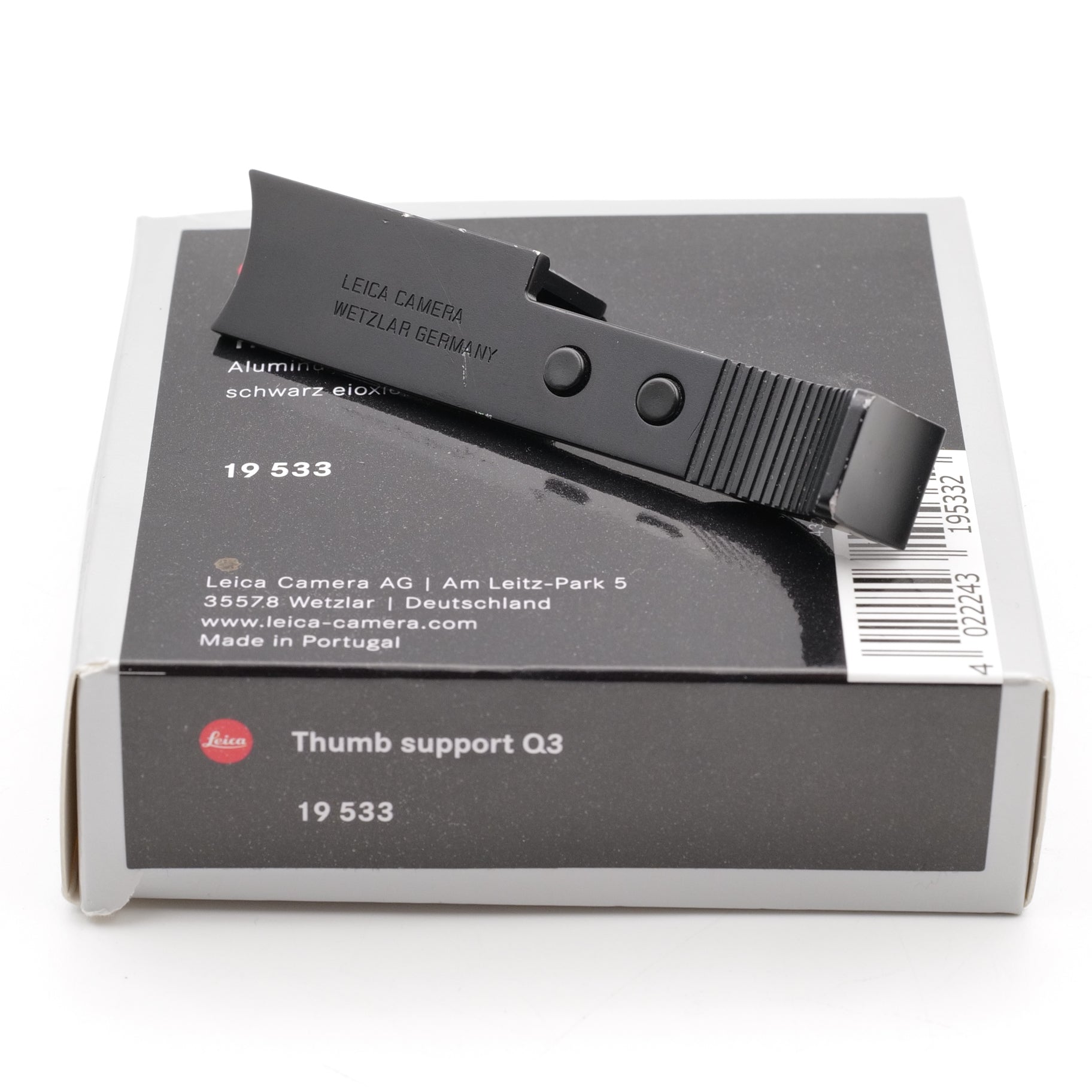Thumb Support Q3, Black. 19 533
