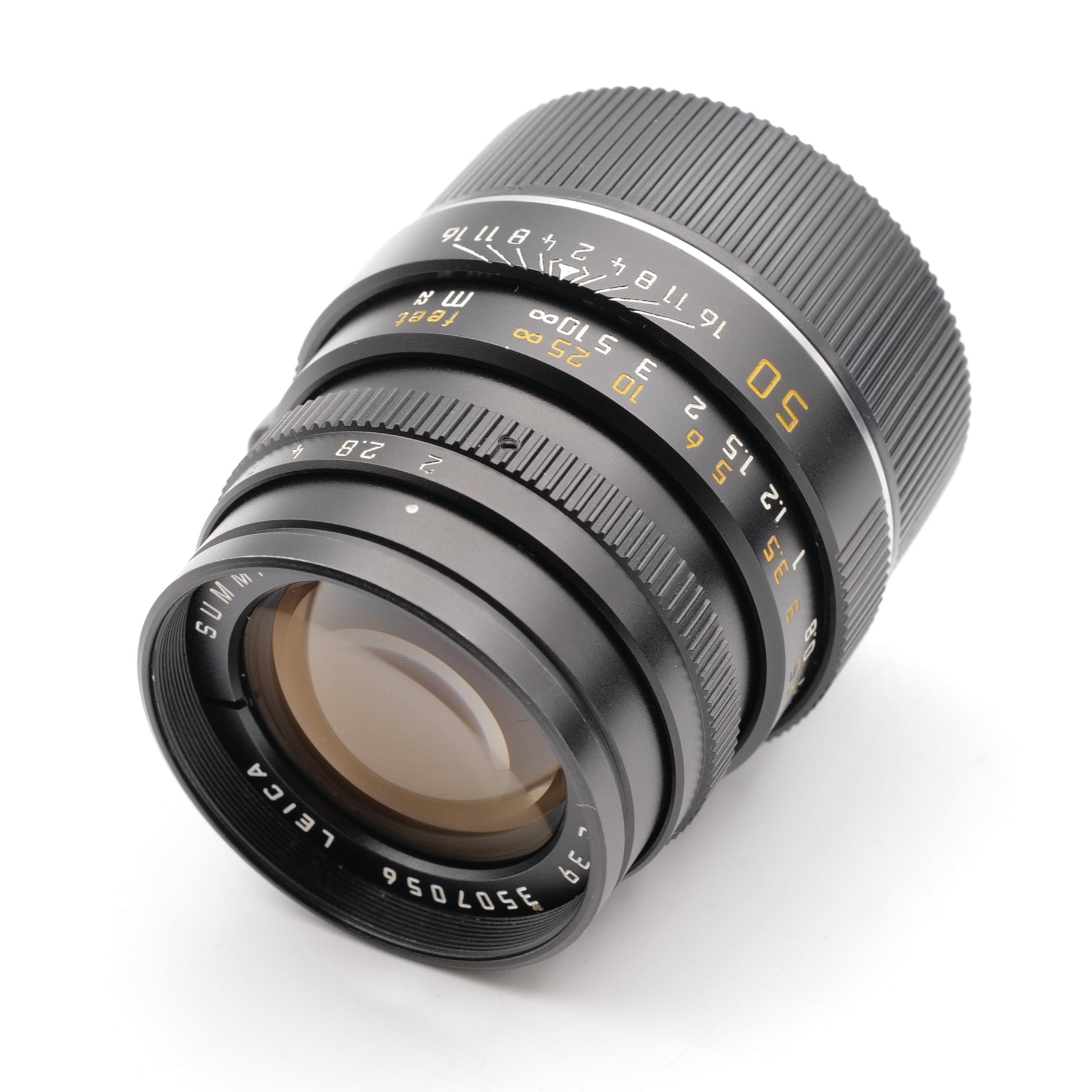 50mm f/2 Summicron-M & 12585 Hood. 3507056