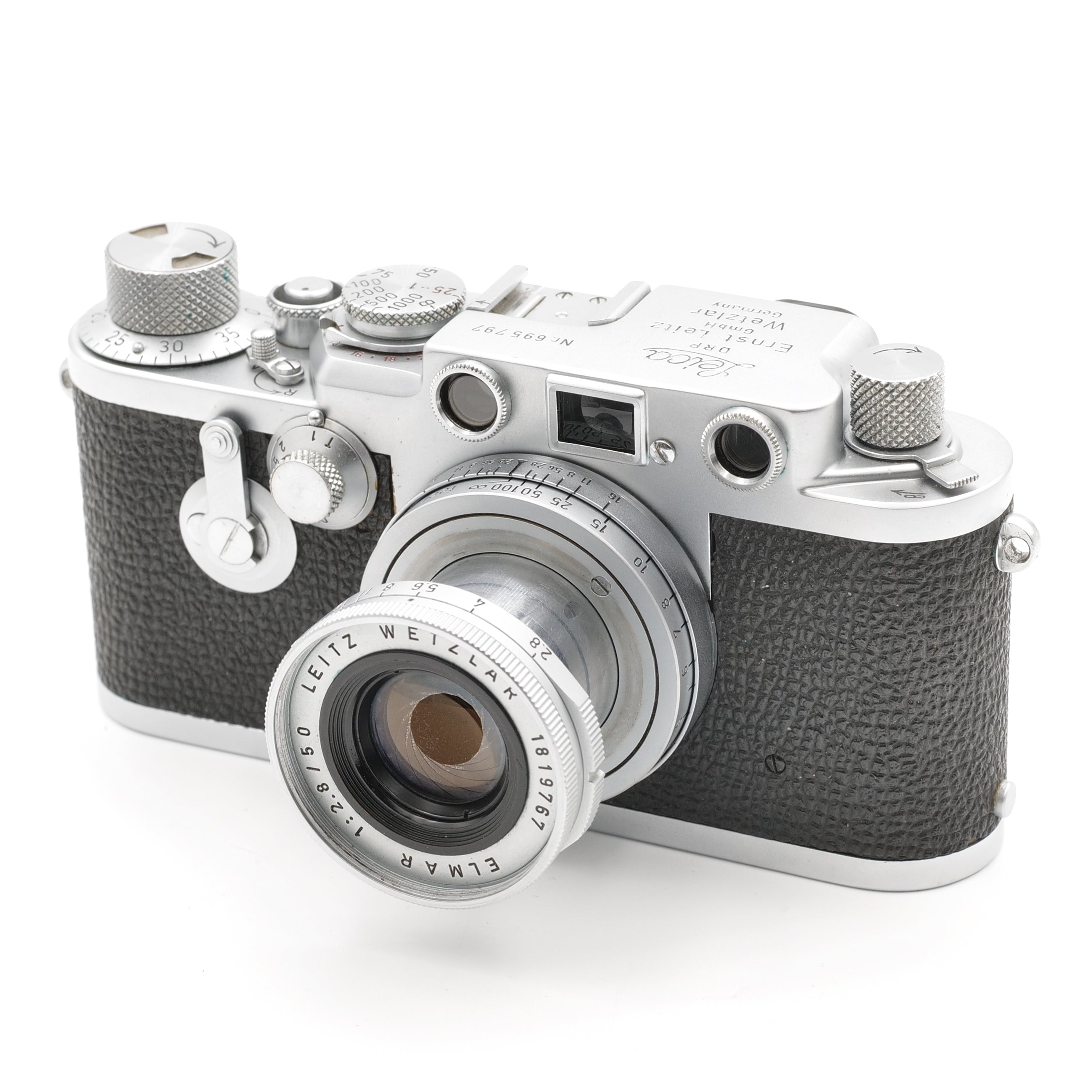 IIIf Chrome w/ 50mm f2.8 Elmar L39. 695797