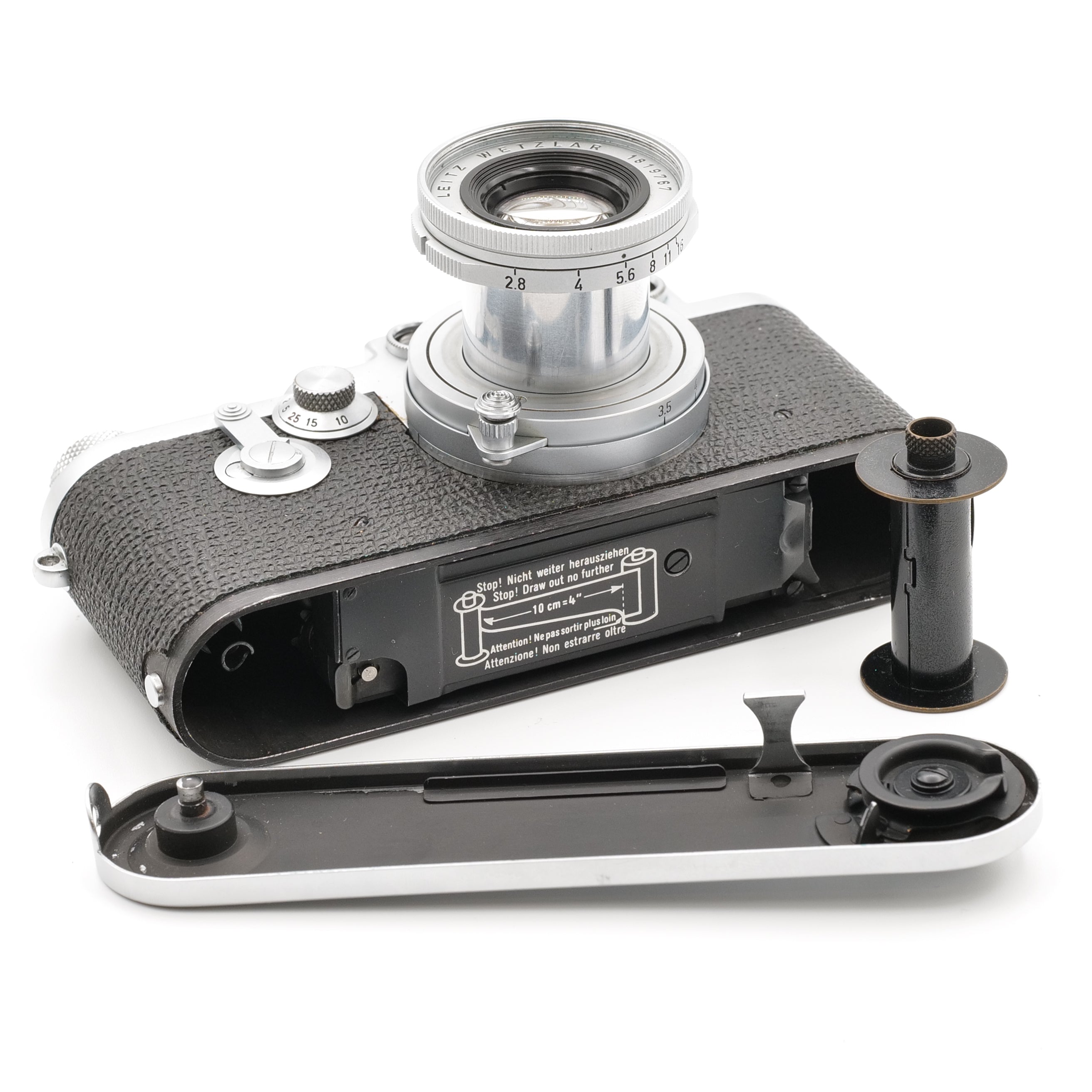 IIIf Chrome w/ 50mm f2.8 Elmar L39. 695797
