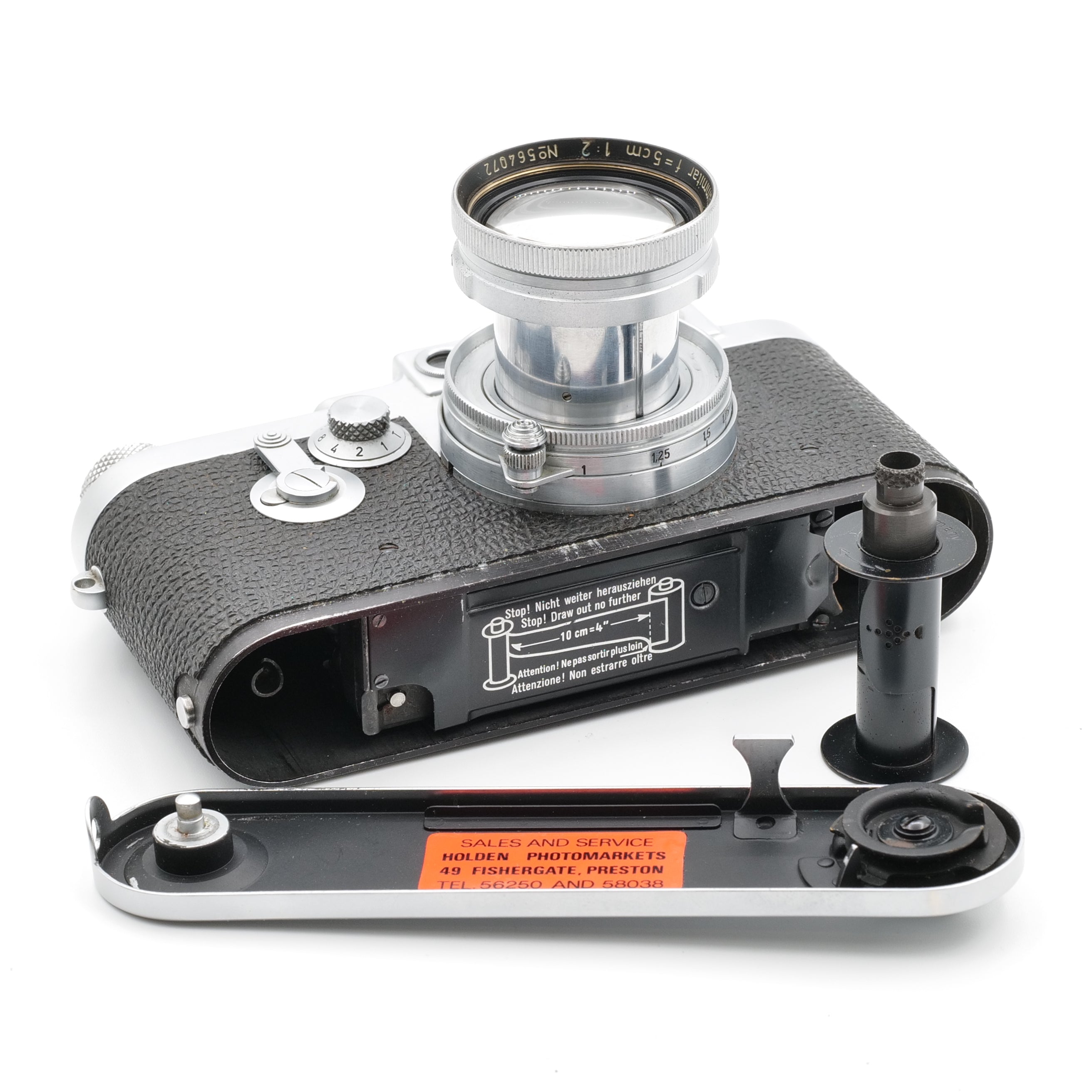 IIIg & 5cm f/2 Summitar, 981098