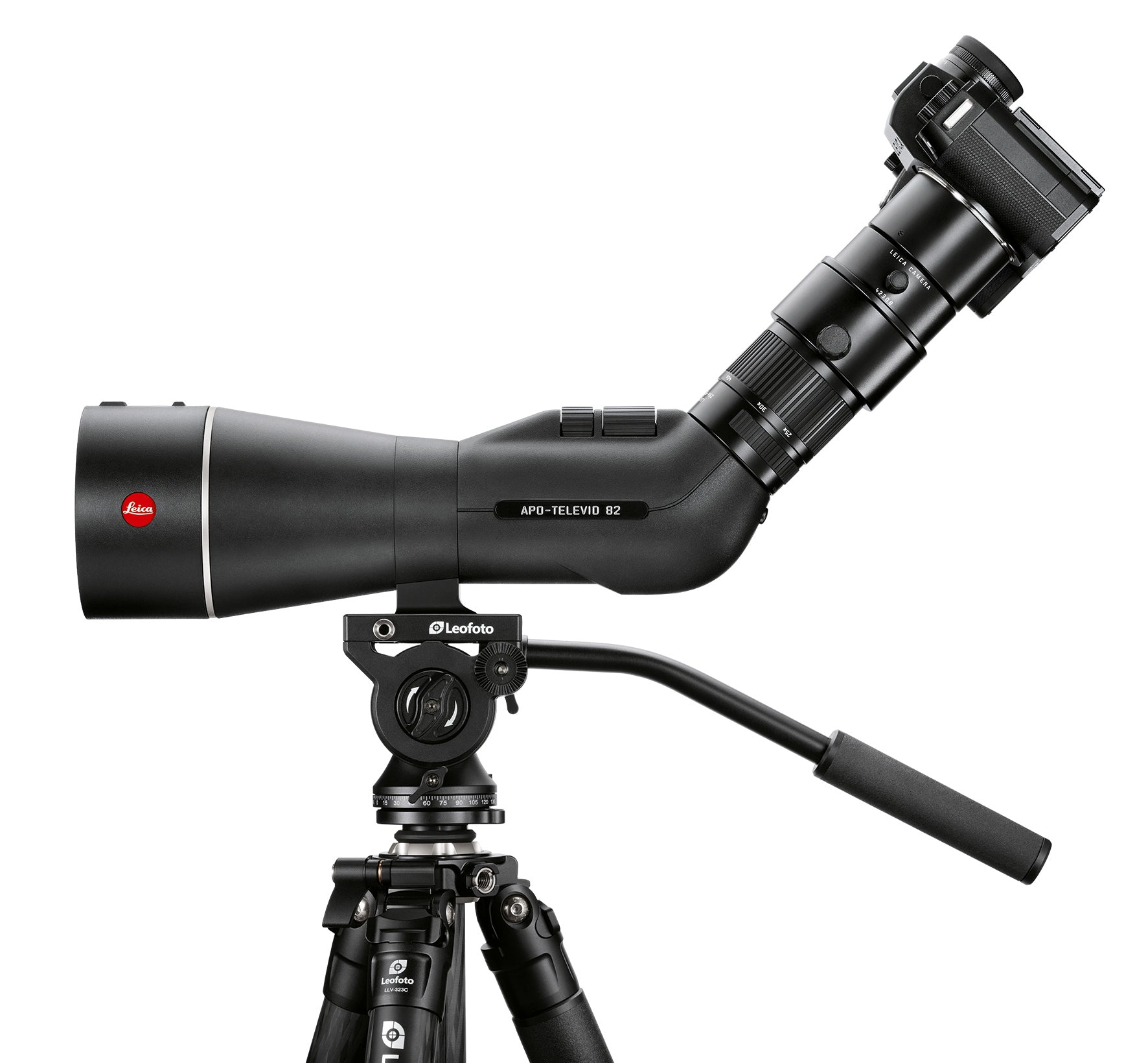 APO-TELEVID 82 Kit, angle view (45°), with 25x-50x WW ASPH.