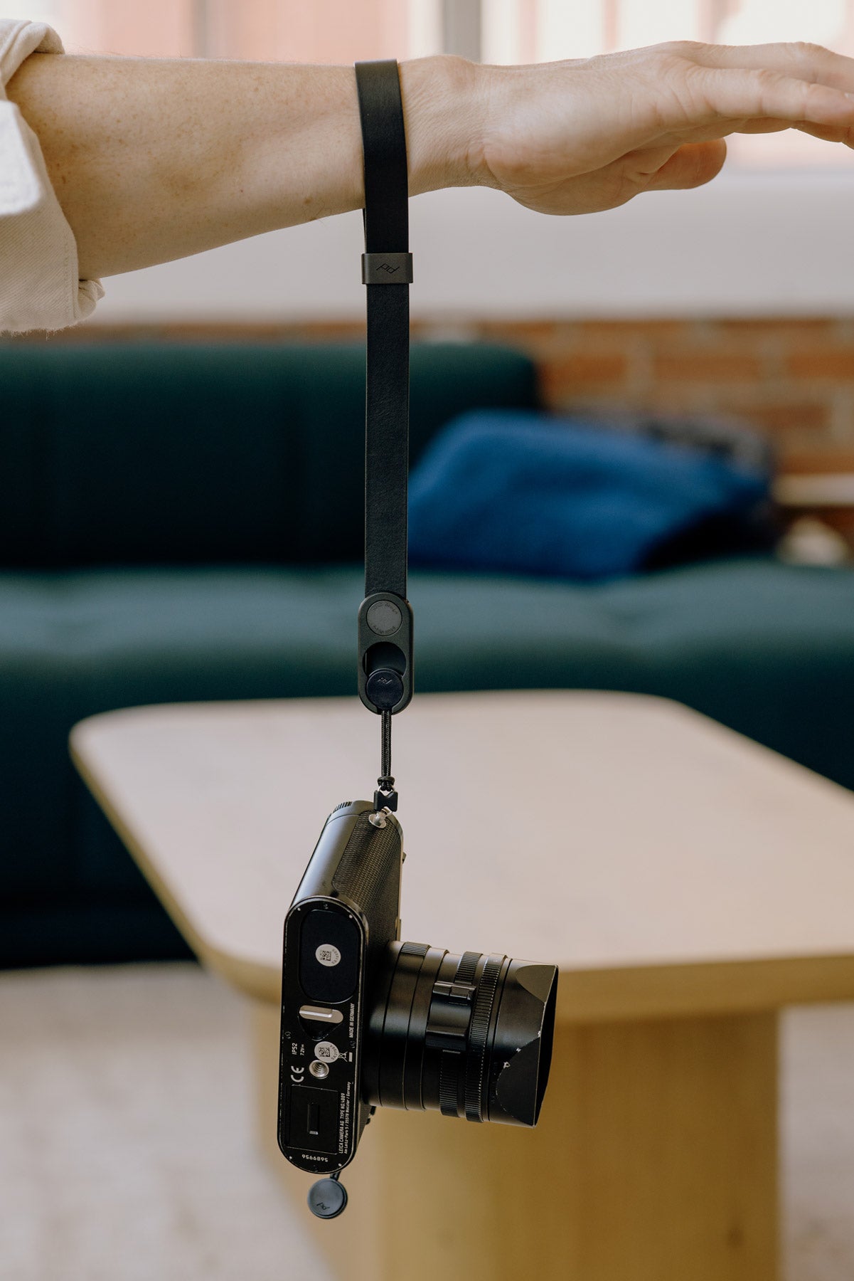 Cuff Leather Wrist Strap