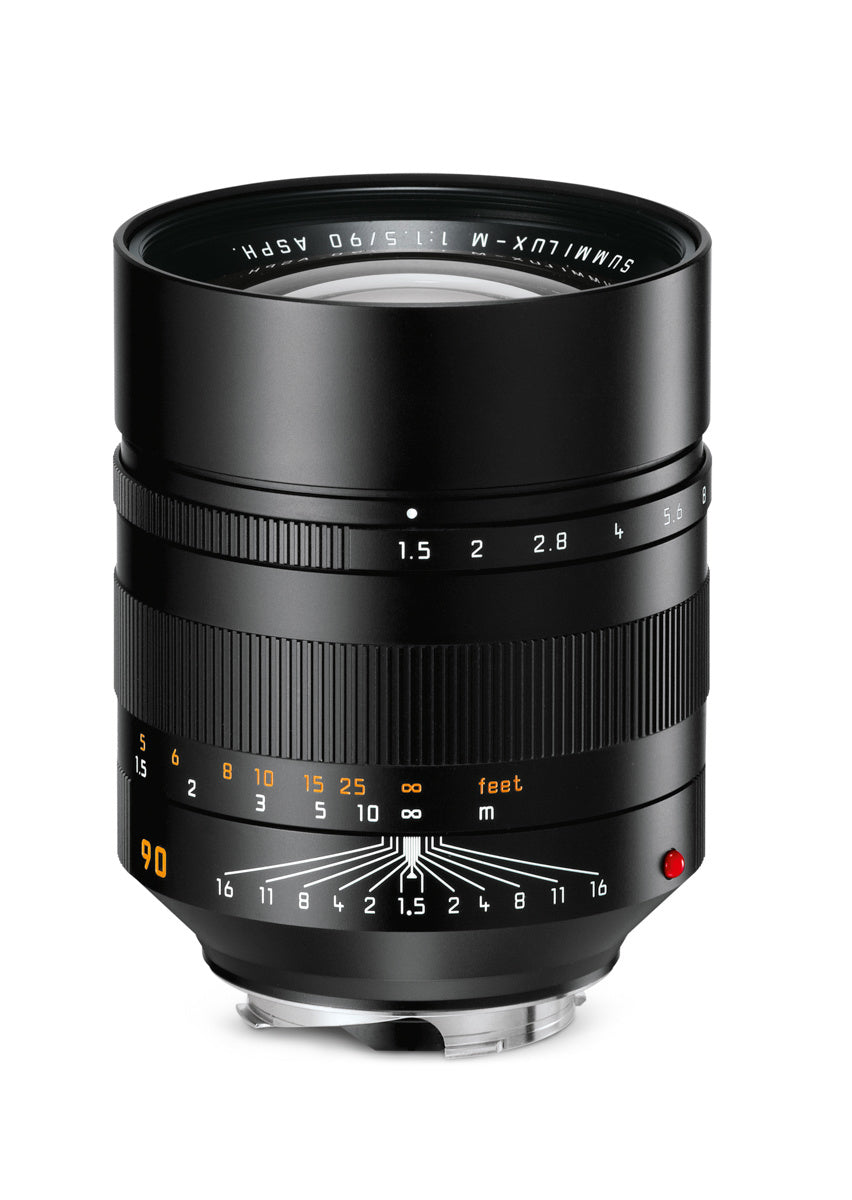 SUMMILUX-M 90 f/1.5 ASPH., black anodized finish